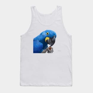 Hyacinth Macaw Parrot Tank Top